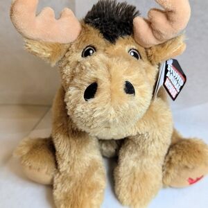Floppy Critters Moose from Stuffed Animal House NWT